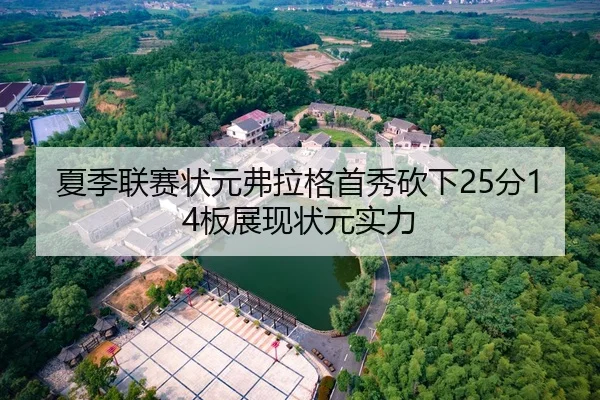 夏季联赛状元弗拉格首秀砍下25分14板展现状元实力